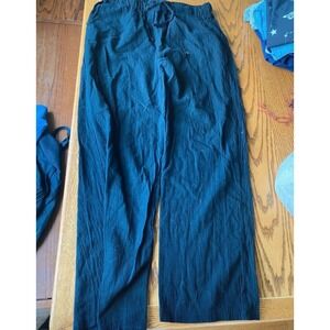 Size L (12-14) black wide opening super lightweight pants